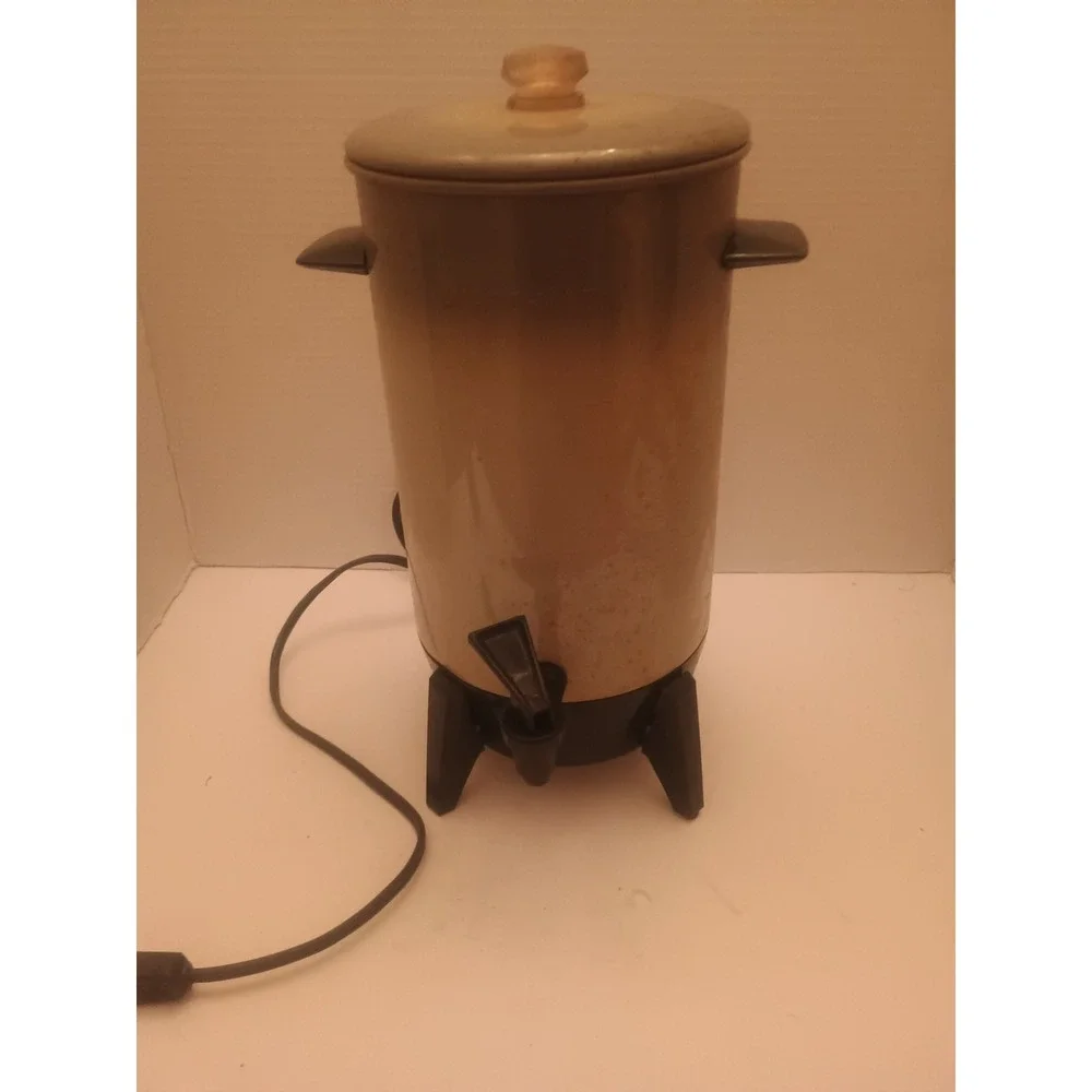 Vintage Micro -Matic Colormode Electric Perculator